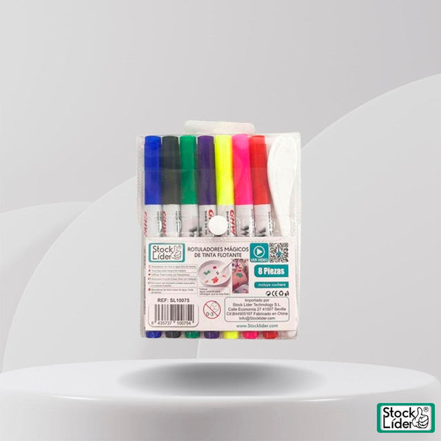 Rotuladores de agua 8 pcs para lettering