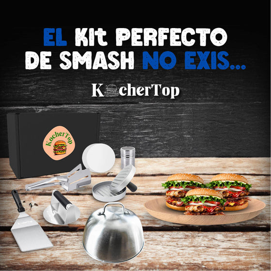 Smash Burger Kit para hamburguesas smash