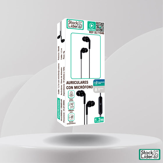 Auriculares con micrófono minijack | ViamoMas