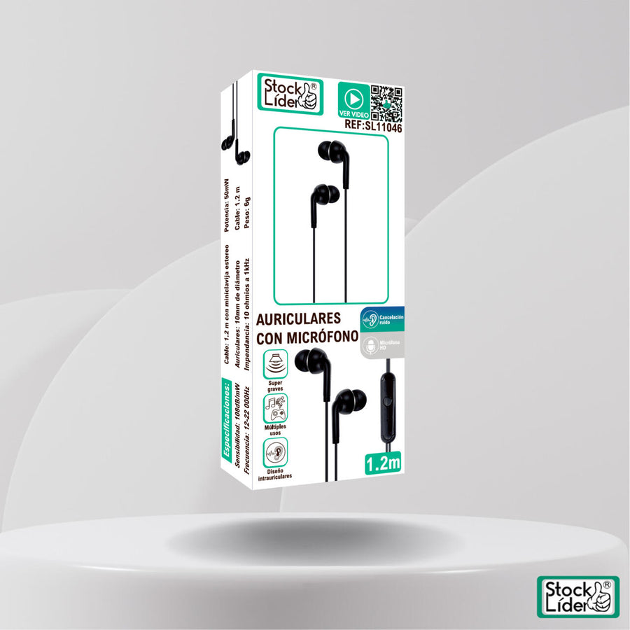 Auriculares con micrófono minijack | ViamoMas