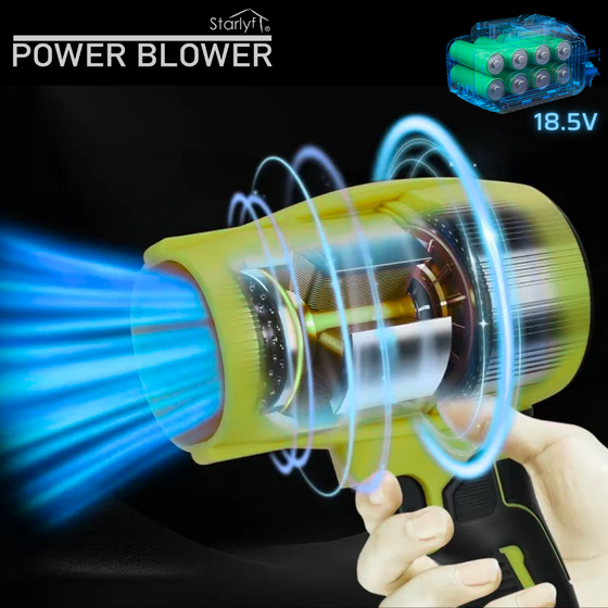 Soplador de aire inalámbrico potente