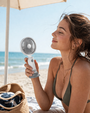 Ventilador portátil con base USB-C