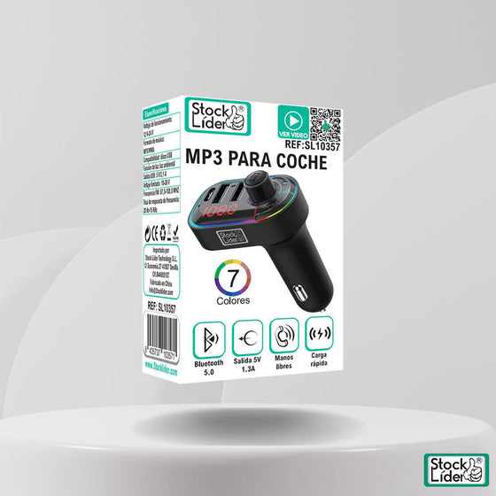 MP3 para coche Bluetooth y USB | ViamoMas