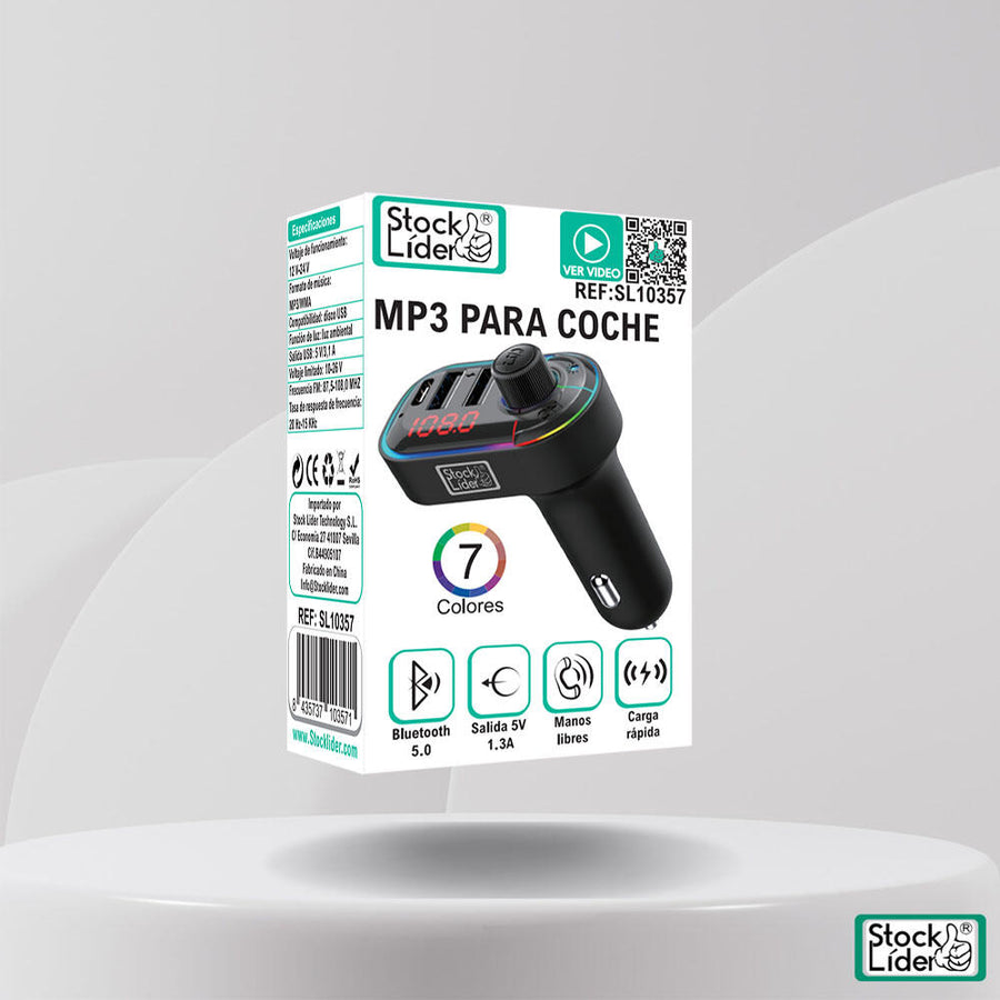 MP3 para coche Bluetooth y USB | ViamoMas