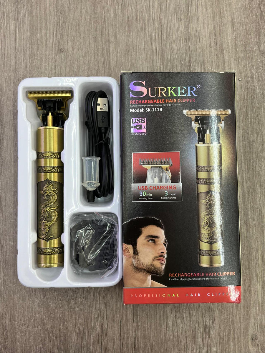 Afeitadora Surker Oro para barba y pelo