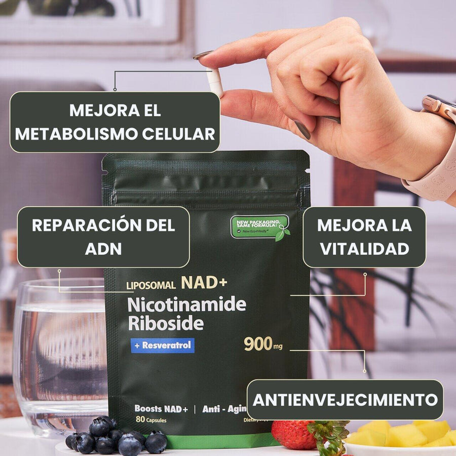 NAD+ Resveratrol Liposomal | ViamoMas