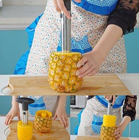 Cortador de piña fácil y limpio