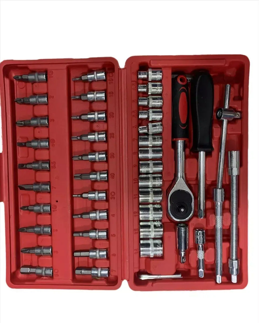 Caja de dados 46 piezas con llave | ViamoMas