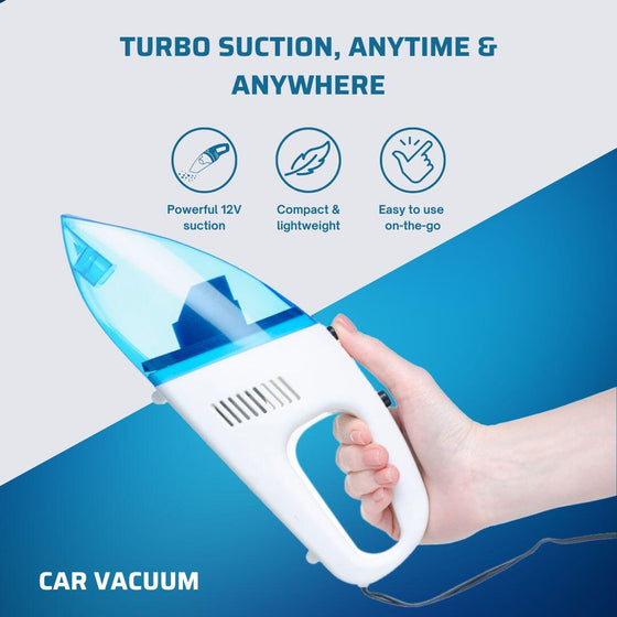 Aspiradora portátil para coche 12V