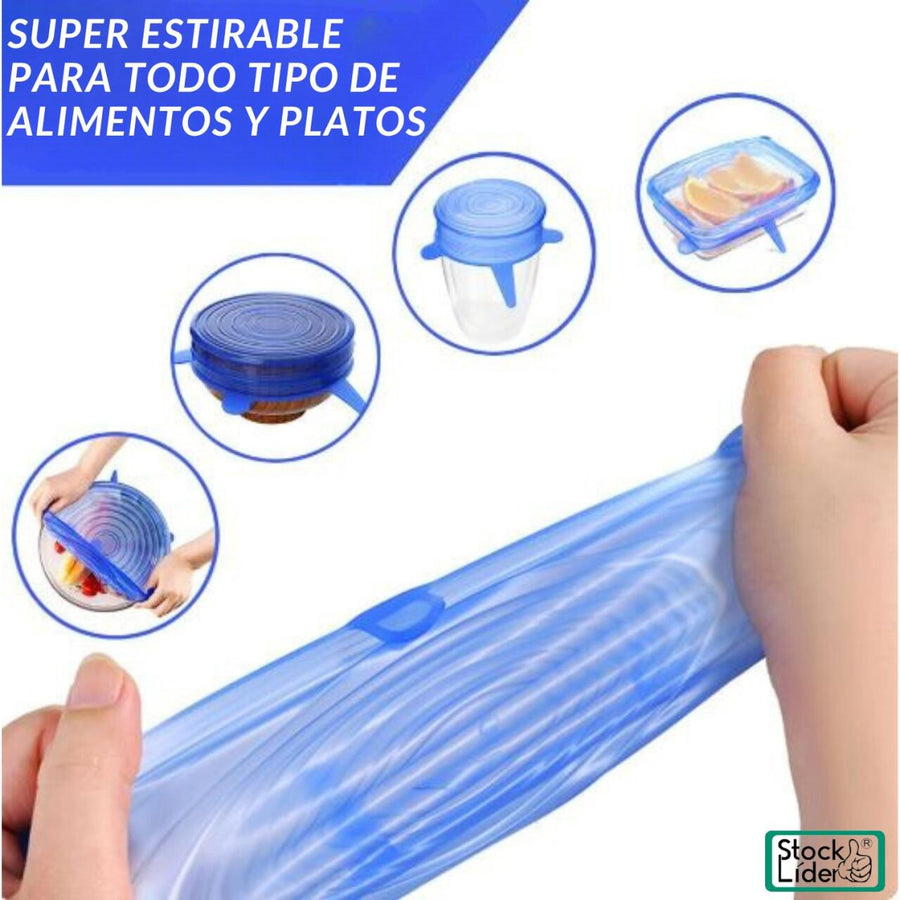 Tapa silicona multiusos para cocina