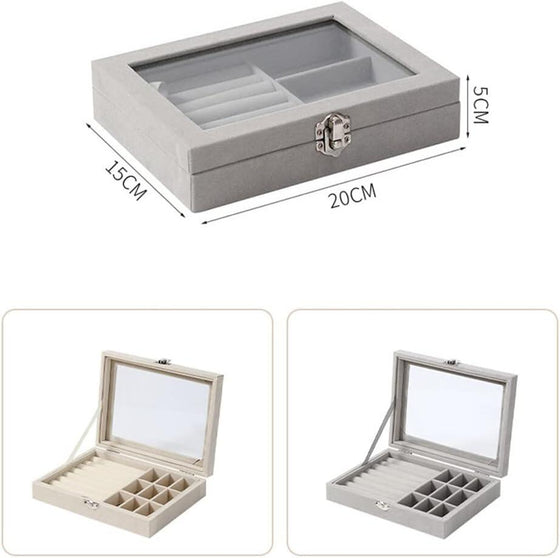 Caja joyero compacta para ordenar tus joyas