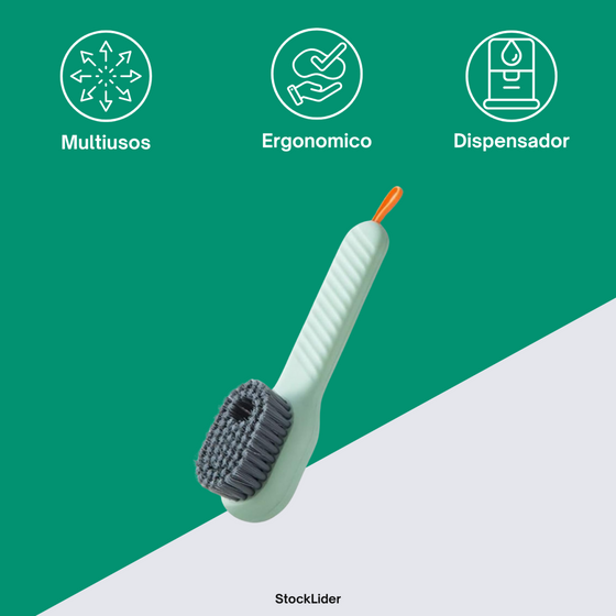 Cepillo multiusos con dispensador | ViamoMas