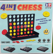Juego 4 en Raya de Madera | ViamoMas