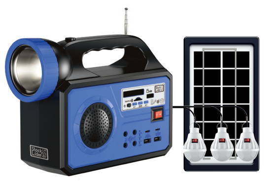 Batería portátil con placa solar | ViamoMas