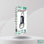 Linterna llavero recargable multifunción