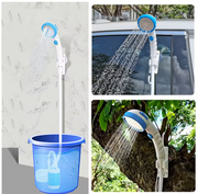Regadera de ducha portátil recargable