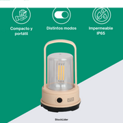 Lámpara de camping LED portátil | ViamoMas