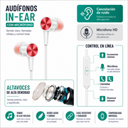 Auriculares con micrófono minijack | ViamoMas