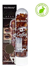 Serum cápsulas contorno de ojos café