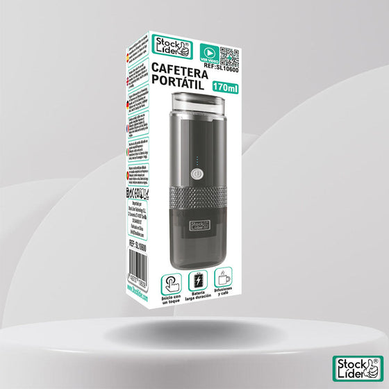 Cafetera portátil para cápsulas y molido