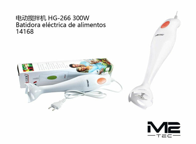 Batidora eléctrica 300W blanca | ViamoMas