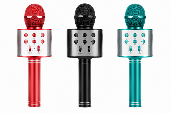 Micrófono karaoke Bluetooth portátil | ViamoMas