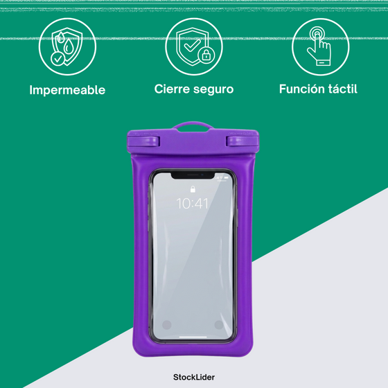 Funda impermeable para móvil sumergible