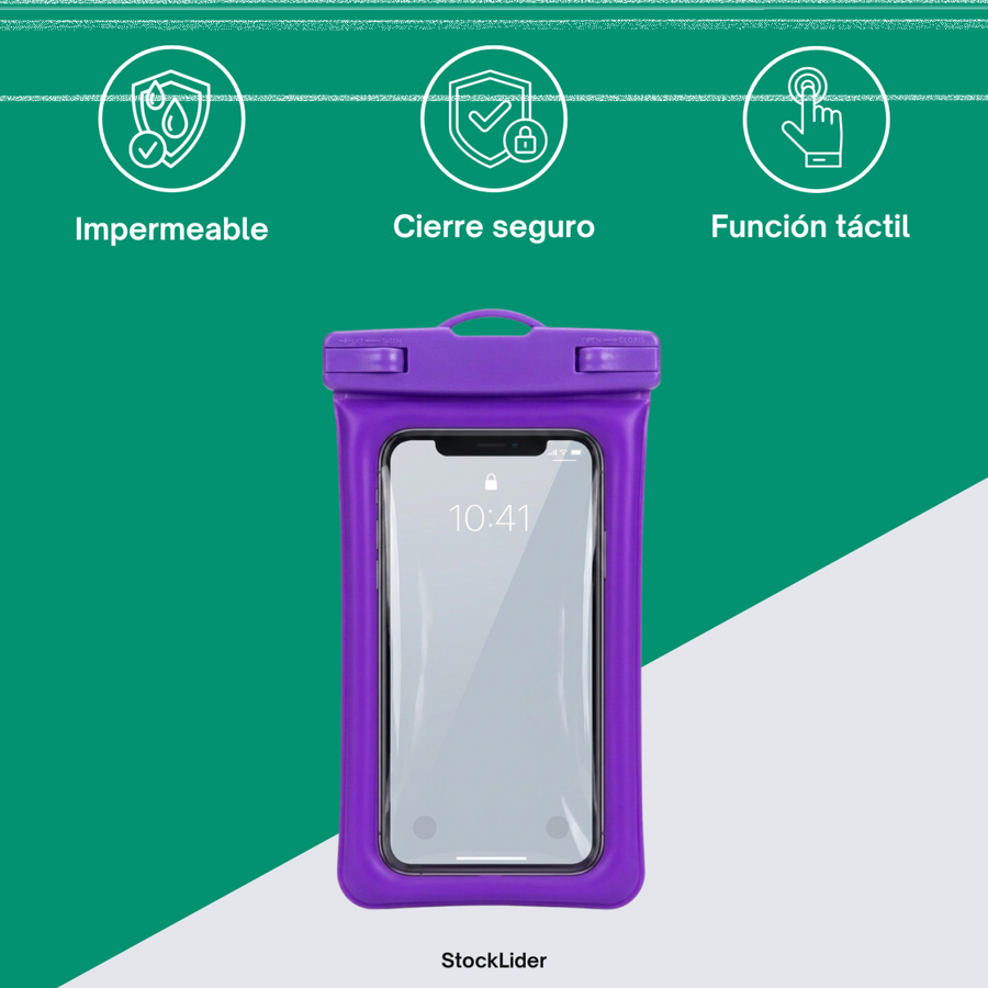 Funda impermeable para móvil sumergible