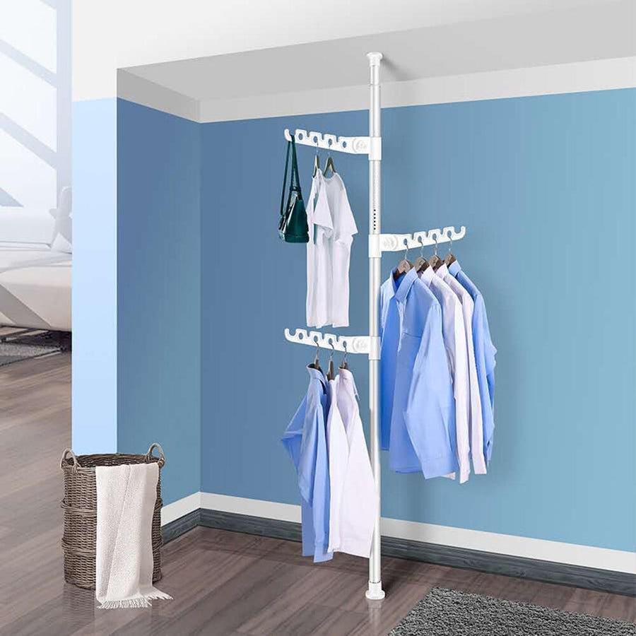 Perchero extensible de ropa | Orden fácil