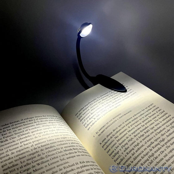 Mini lámpara LED con pinza portátil