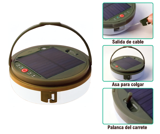 Tira led recargable retráctil 8 m | ViamoMas