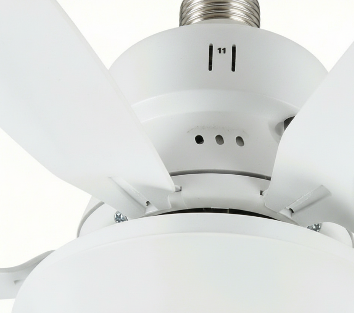 Ventilador de techo LED retráctil con mando