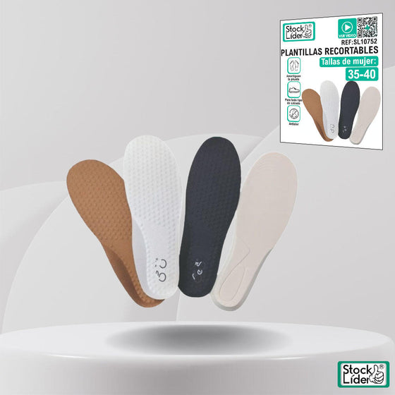 Plantillas recortables mujer cómodas