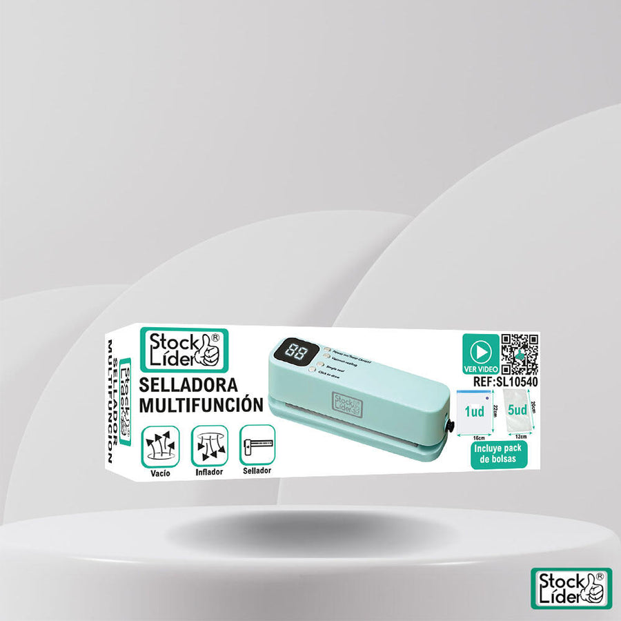 Selladora multifunción USB para bolsas
