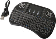 Teclado inalámbrico con panel táctil TV PC