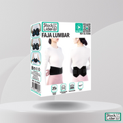 Faja lumbar ajustable para apoyo diario