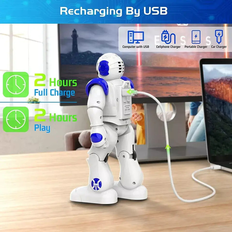 Robot inteligente programable con mando