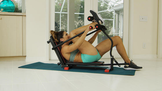 Máquina para entrenar abdominales en casa