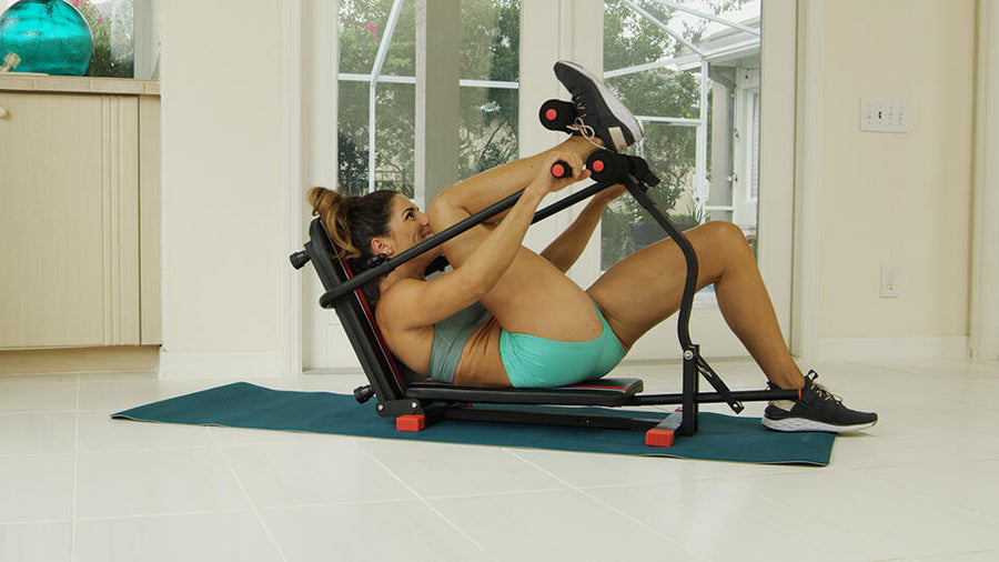 Máquina para entrenar abdominales en casa