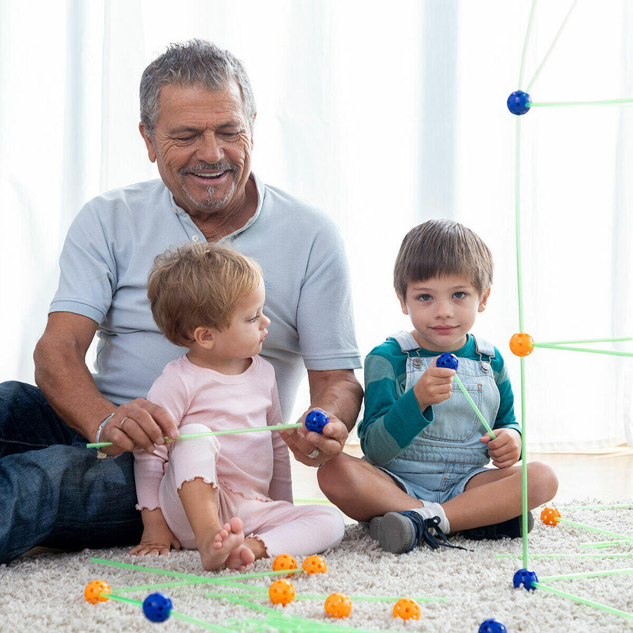 Kit Construcción Fuertes para Niños 155 Piezas | ViamoMas