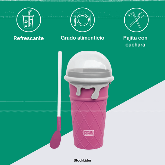 Vaso granizado | Granizados en casa fácil