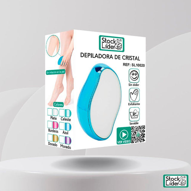 Depiladora de cristal para piel suave