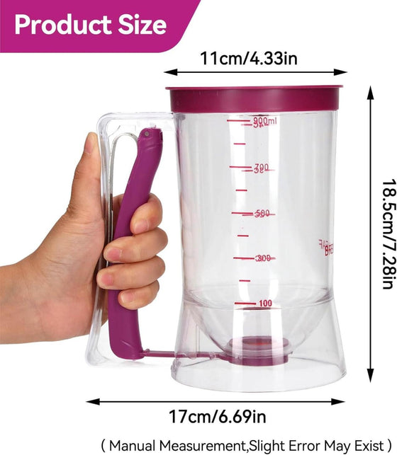 Dispensador de masa para repostería
