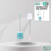 Escobilla WC con soporte | Baño limpio