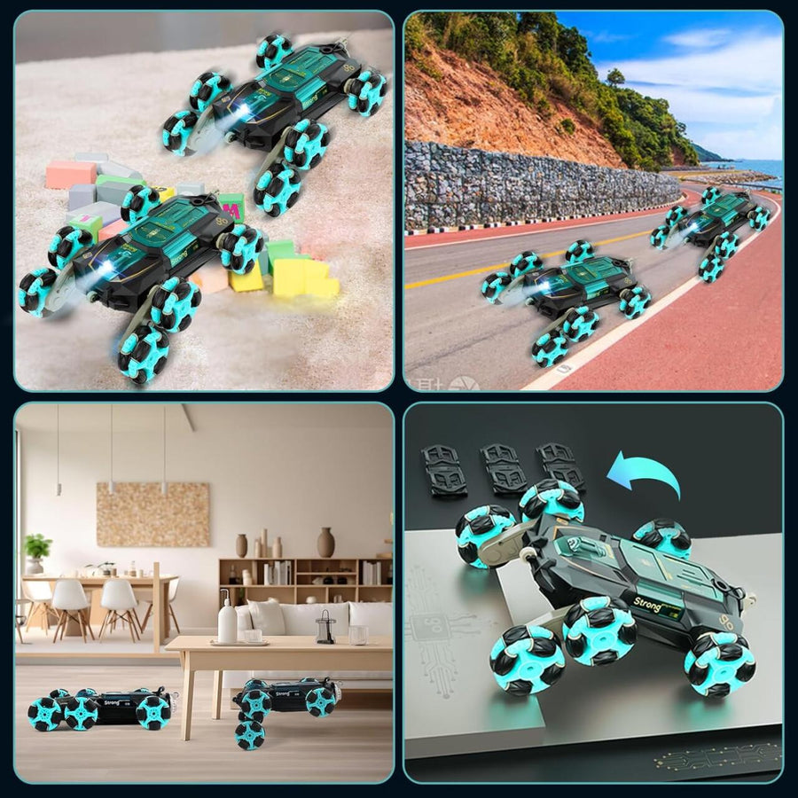 Coche acrobático RC con gestos 360°