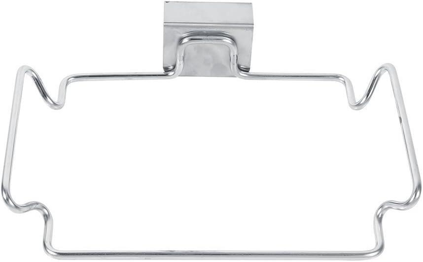 Soporte bolsa basura colgante acero inoxidable