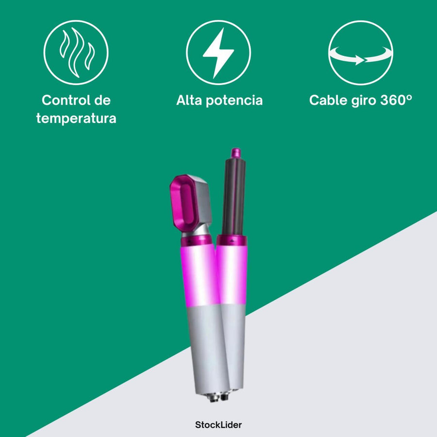 Secador 5 en 1 para peinar y secar