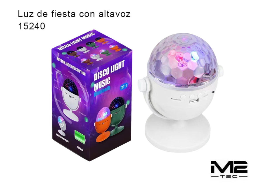 Música y luces en segundos