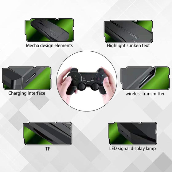Consola 4K Ultra HD Game Stick