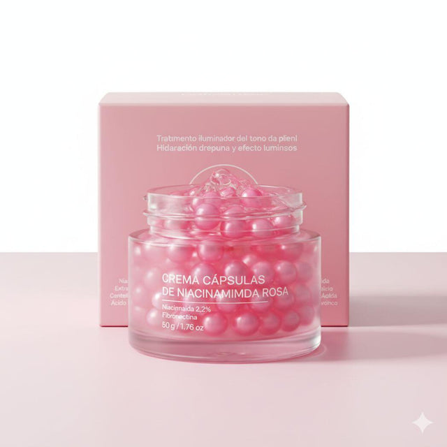 Crema coreana niacinamida y ácido hialurónico